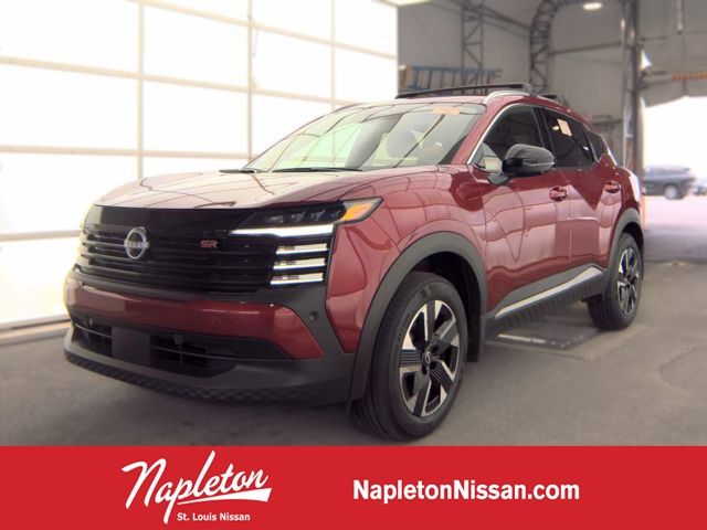 Red (Scarlet Ember Tintcoat) 2026 Nissan Kicks SUV / Crossover All-Wheel Drive Continuously Variable Transmission