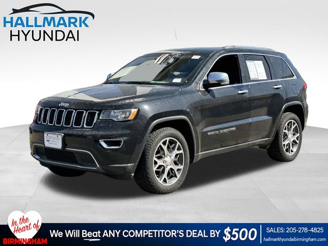 Diamond Black Crystal Pearlcoat 2019 Jeep Grand Cherokee Limited 4WD SUV / Crossover Four-Wheel Drive 8-Speed Automatic