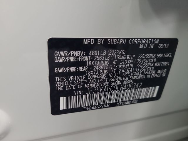 2020 – Subaru – Forester