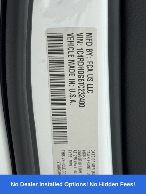 2026 Dodge Durango GT White at Bayway Chrysler Dodge Jeep Ram