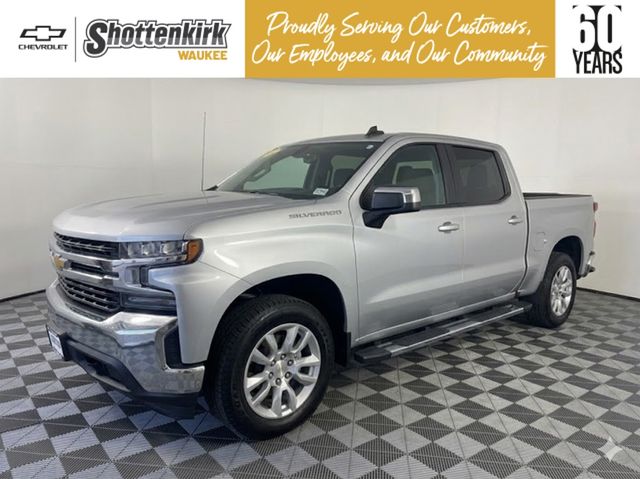 Sterling Gray Metallic 2024 Chevrolet Silverado 1500 Pickup Truck Four-Wheel Drive Automatic
