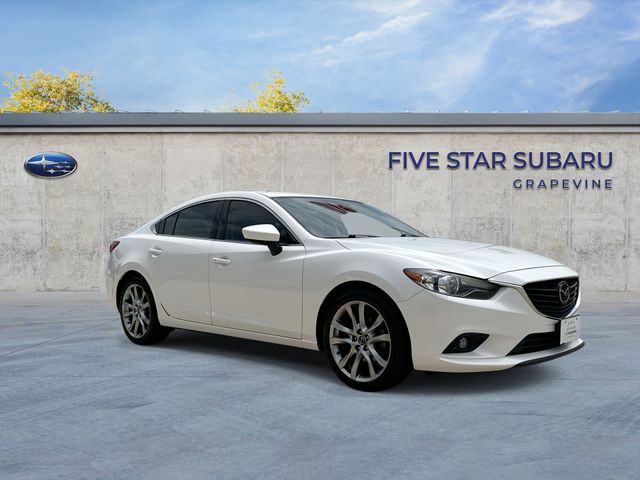 Snowflake White Pearl Mica 2014 Mazda MAZDA6 Sedan Front-Wheel Drive 6-Speed Automatic