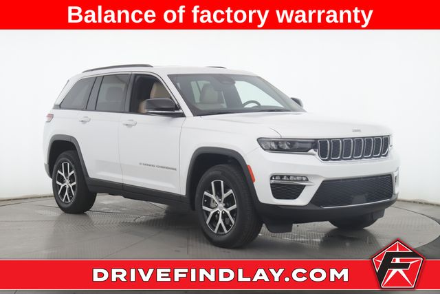 Bright White Clearcoat 2024 Jeep Grand Cherokee SUV / Crossover Four-Wheel Drive 8-Speed Automatic