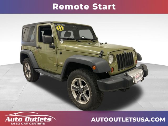 Commando Green 2013 Jeep Wrangler SUV / Crossover Four-Wheel Drive 5-Speed Automatic