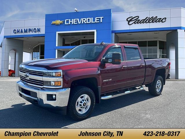Red Metallic 2017 Chevrolet Silverado 2500HD Pickup Truck Four-Wheel Drive 6-Speed Automatic Overdrive