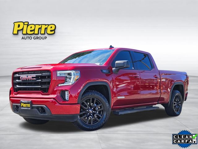 Cayenne Red 2021 GMC Sierra 1500 Pickup Truck Four-Wheel Drive Automatic