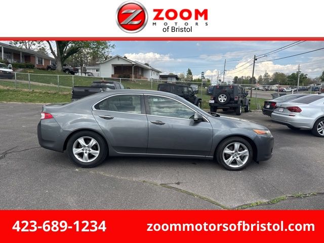 Gray 2010 Acura TSX Sedan FWD Sedan Front-Wheel Drive 5-Speed Automatic