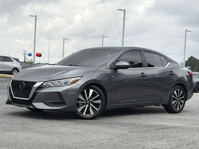 Gray (Gun Metallic) 2023 Nissan Sentra SV FWD Sedan Front-Wheel Drive Continuously Variable Transmission