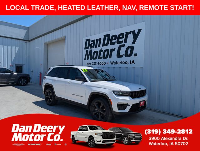 Bright White Clearcoat 2025 Jeep Grand Cherokee SUV / Crossover Four-Wheel Drive 8-Speed Automatic