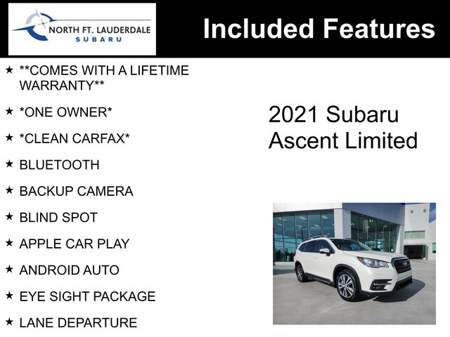 2021 Subaru Ascent Limited 2