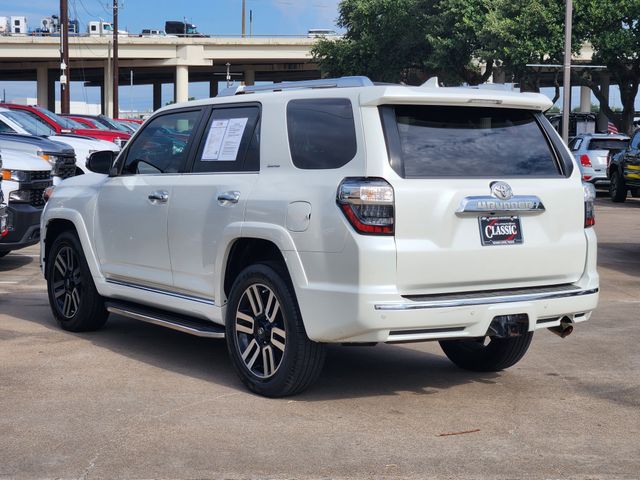 2020 Toyota 4Runner Limited White at Texan Dodge Chrysler Jeep Ram