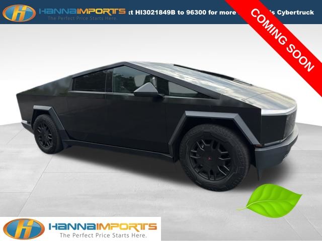 Black 2024 Tesla Cybertruck Cyberbeast Crew Cab AWD Pickup Truck All-Wheel Drive 1-Speed Automatic