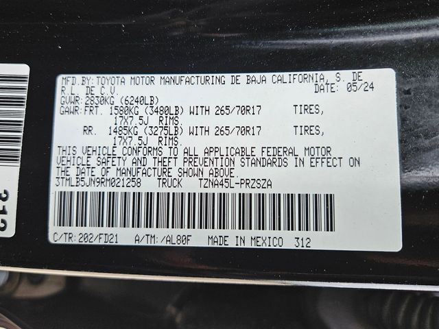 Used 2024 Black Toyota TRD Off-Road image 32