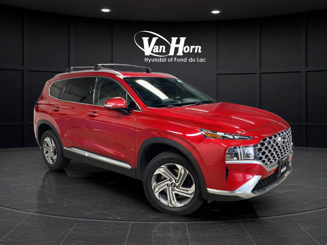 Calypso Red 2022 Hyundai Santa Fe SUV / Crossover All-Wheel Drive 8-Speed Automatic