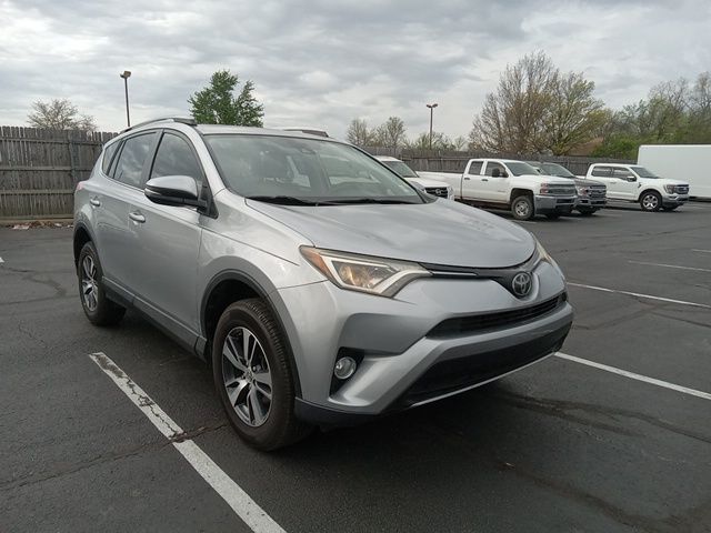 Silver Sky 2018 Toyota RAV4 XLE SUV / Crossover Front-Wheel Drive 6-Speed Automatic