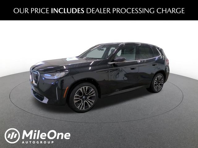 Black Sapphire Metallic 2025 BMW X3 SUV / Crossover All-Wheel Drive 8-Speed Automatic