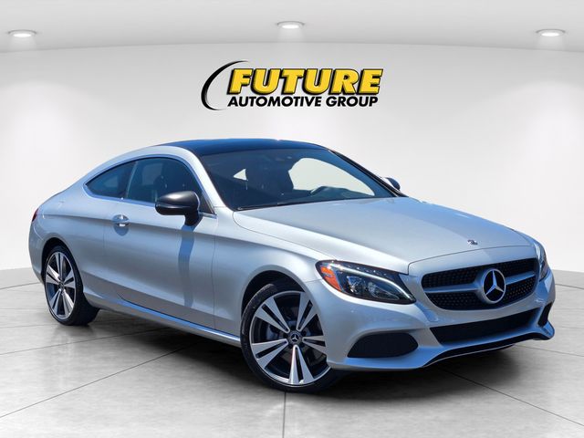 Iridium Silver Metallic 2018 Mercedes-Benz C-Class C 300 Coupe RWD Coupe Rear-Wheel Drive 9-Speed Automatic