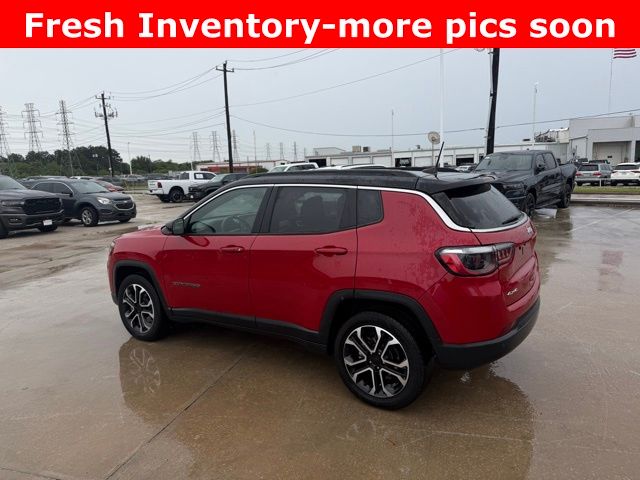 2023 Jeep Compass Limited Red at Wharton Ford