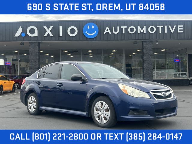 Azurite Blue Pearl 2011 Subaru Legacy Sedan All-Wheel Drive Continuously Variable Transmission