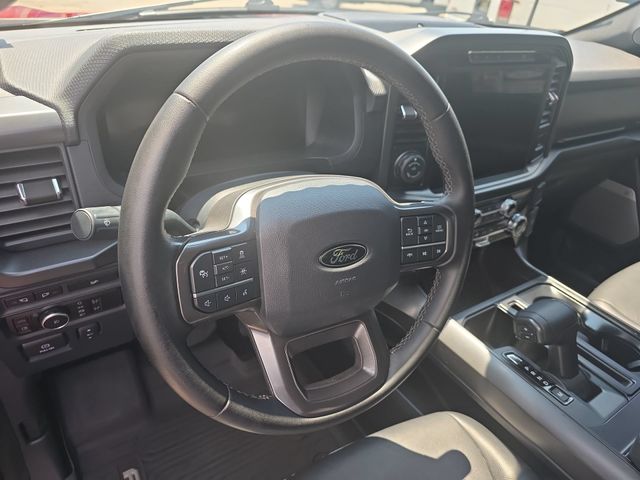 Used 2024 Rapid Red Metallic Tinted Clearcoat Ford XLT image 16
