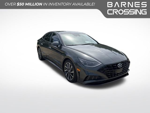 Portofino Gray 2022 Hyundai Sonata Sedan Front-Wheel Drive 8-Speed Automatic