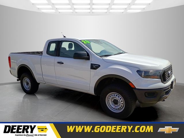 Oxford White 2020 Ford Ranger XL SuperCab 4WD Pickup Truck Four-Wheel Drive Automatic