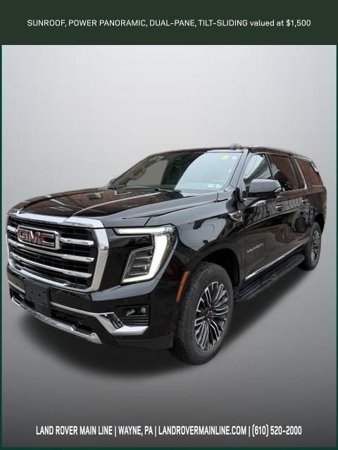 Onyx Black 2025 GMC Yukon XL SUV / Crossover Four-Wheel Drive