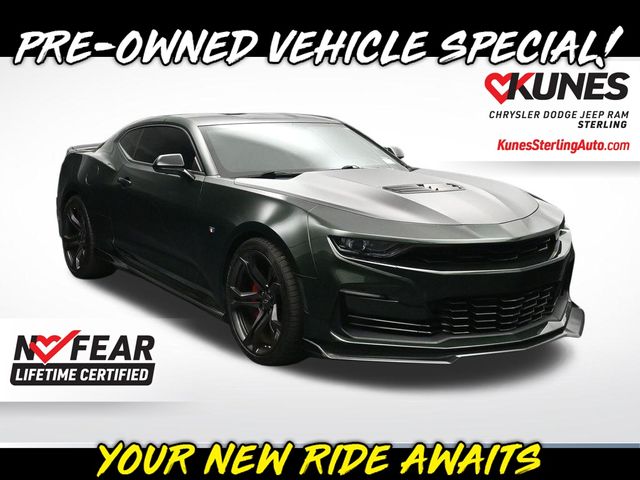 Rally Green Metallic 2020 Chevrolet Camaro Coupe Rear-Wheel Drive 6-Speed Manual