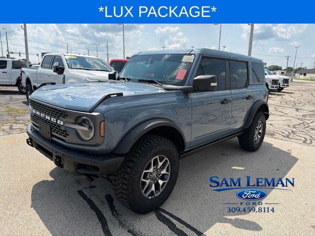 Blue (Azure Gray Metallic) 2025 Ford Bronco SUV / Crossover Four-Wheel Drive Automatic