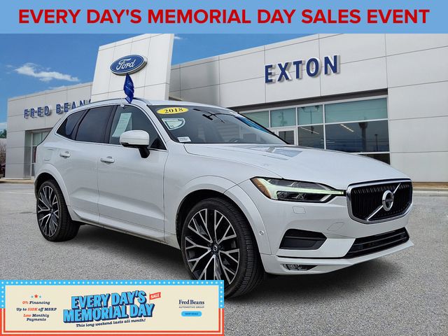 Crystal White 2018 Volvo XC60 T6 Momentum AWD SUV / Crossover All-Wheel Drive Automatic