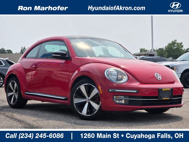Red 2013 Volkswagen Beetle Hatchback  6-Speed Dual Clutch