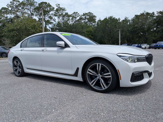Alpine White 2018 BMW 7 Series 740i RWD Sedan Rear-Wheel Drive 8-Speed Automatic