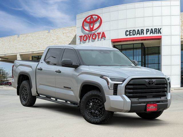 Celestial Silver Metallic 2026 Toyota Tundra SR5 CrewMax Cab 4WD Pickup Truck Four-Wheel Drive Automatic