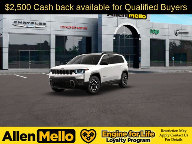 Bright White Clearcoat 2026 Jeep Cherokee Laredo 4WD SUV / Crossover Four-Wheel Drive Continuously Variable Transmission