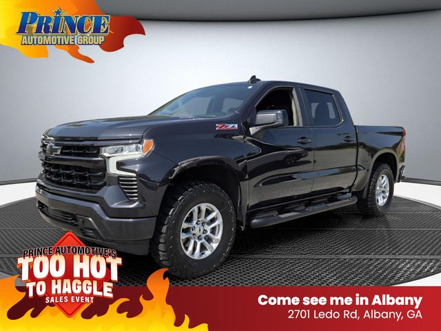 Dark Ash Metallic 2024 Chevrolet Silverado 1500 Pickup Truck Four-Wheel Drive Automatic