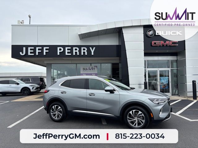 Moonstone Gray Metallic 2023 Buick Envision SUV / Crossover Front-Wheel Drive 9-Speed Automatic