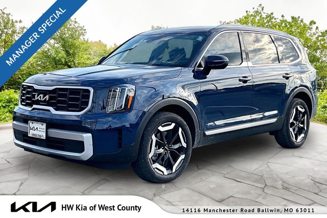 Midnight Lake Blue 2025 Kia Telluride SUV / Crossover Front-Wheel Drive 8-Speed Automatic