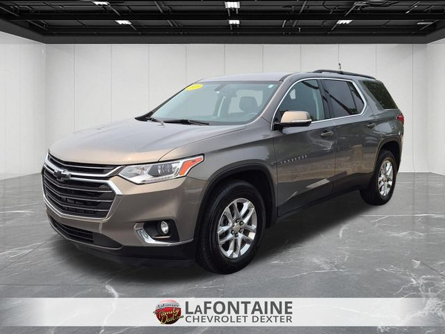 Pepperdust Metallic 2019 Chevrolet Traverse SUV / Crossover Four-Wheel Drive 9-Speed Automatic