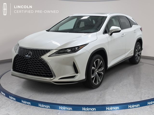White Pearl 2021 Lexus RX Hybrid SUV / Crossover All-Wheel Drive Continuously Variable Transmission