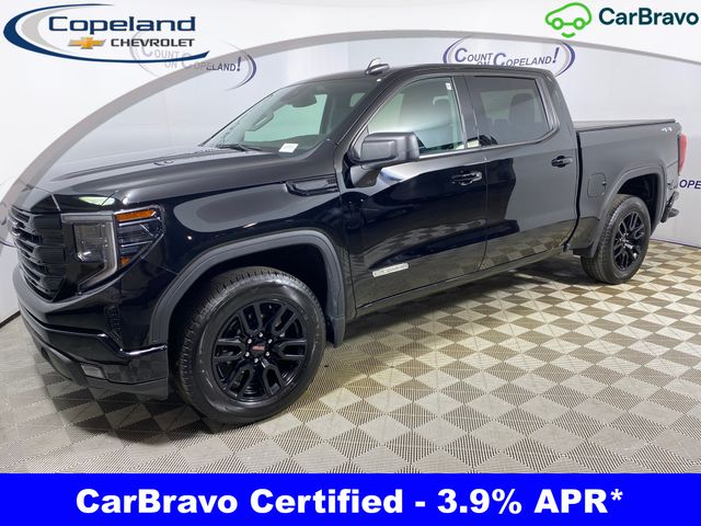 Onyx Black 2024 GMC Sierra 1500 Elevation Standard Crew Cab 4WD Pickup Truck Four-Wheel Drive 8-Speed Automatic