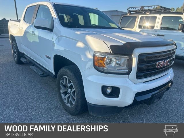 Summit White 2018 GMC Canyon Pickup Truck Four-Wheel Drive 8-Speed Automatic