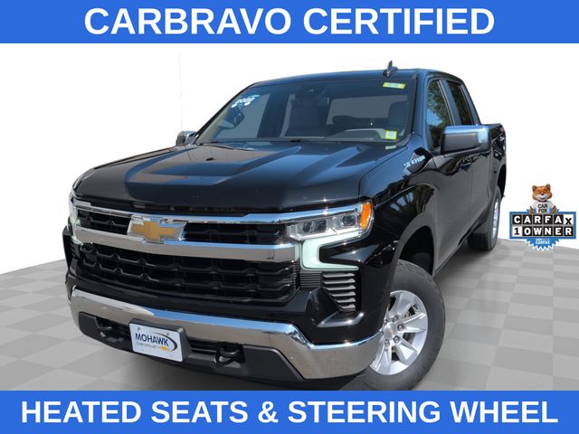 Black 2022 Chevrolet Silverado 1500 Pickup Truck Four-Wheel Drive Automatic