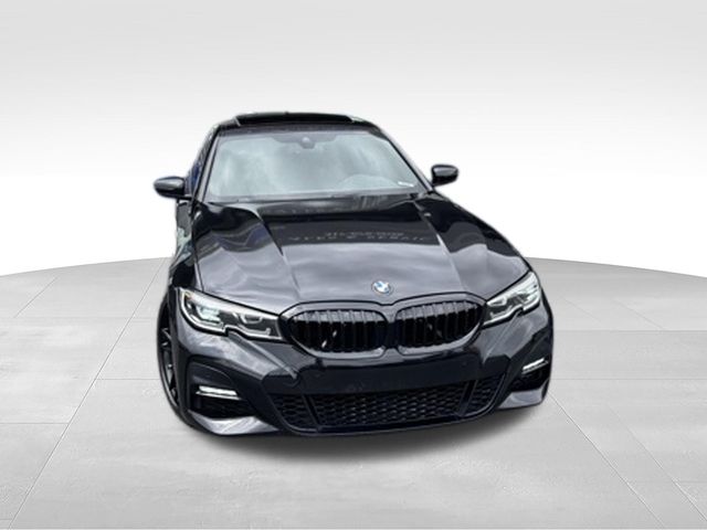 Black Sapphire Metallic 2019 BMW 3 Series Sedan All-Wheel Drive 8-Speed Automatic