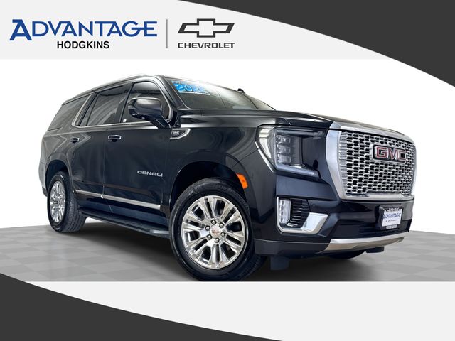 Onyx Black 2022 GMC Yukon Denali 4WD SUV / Crossover Four-Wheel Drive Automatic