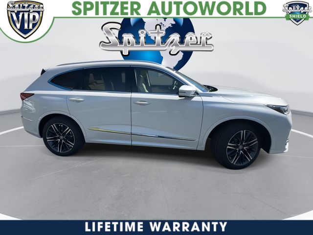 2026 Acura MDX Advance Package White at Spitzer Acura