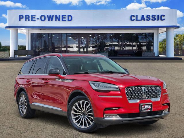 Red 2020 Lincoln Aviator Reserve RWD SUV / Crossover Rear-Wheel Drive Automatic