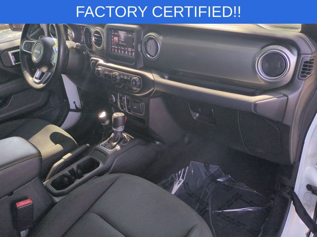 Used 2021 White Jeep Unlimited Sahara image 35