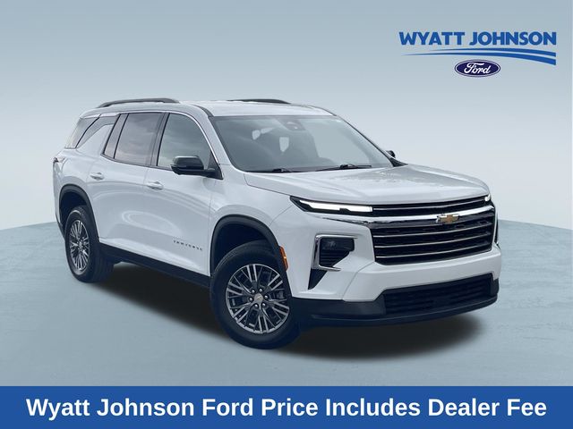 Summit White 2024 Chevrolet Traverse SUV / Crossover Front-Wheel Drive 8-Speed Automatic