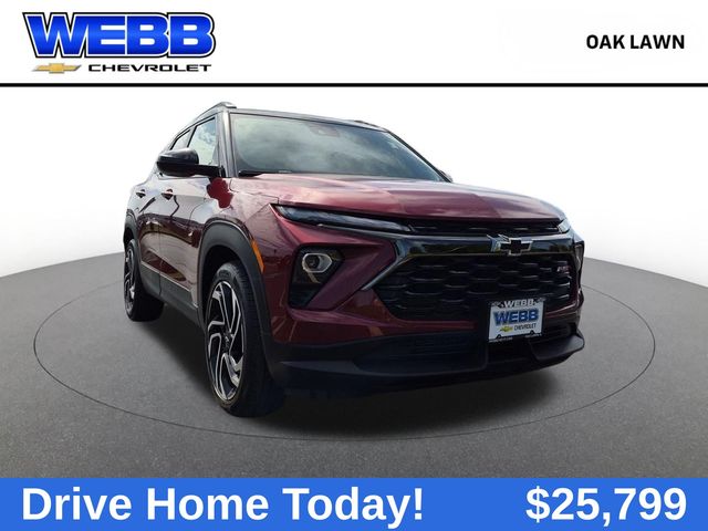 Red (Crimson Metallic) 2025 Chevrolet Trailblazer SUV / Crossover Front-Wheel Drive Continuously Variable Transmission