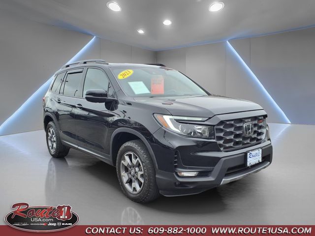 Crystal Black Pearl 2023 Honda Passport TrailSport AWD SUV / Crossover All-Wheel Drive 9-Speed Automatic